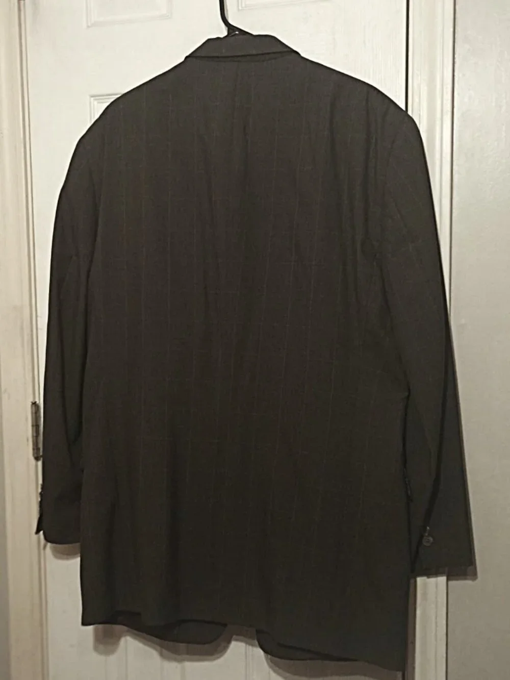 Hawksley & Wight Men Grayish Green Suit Jacket Only 44L